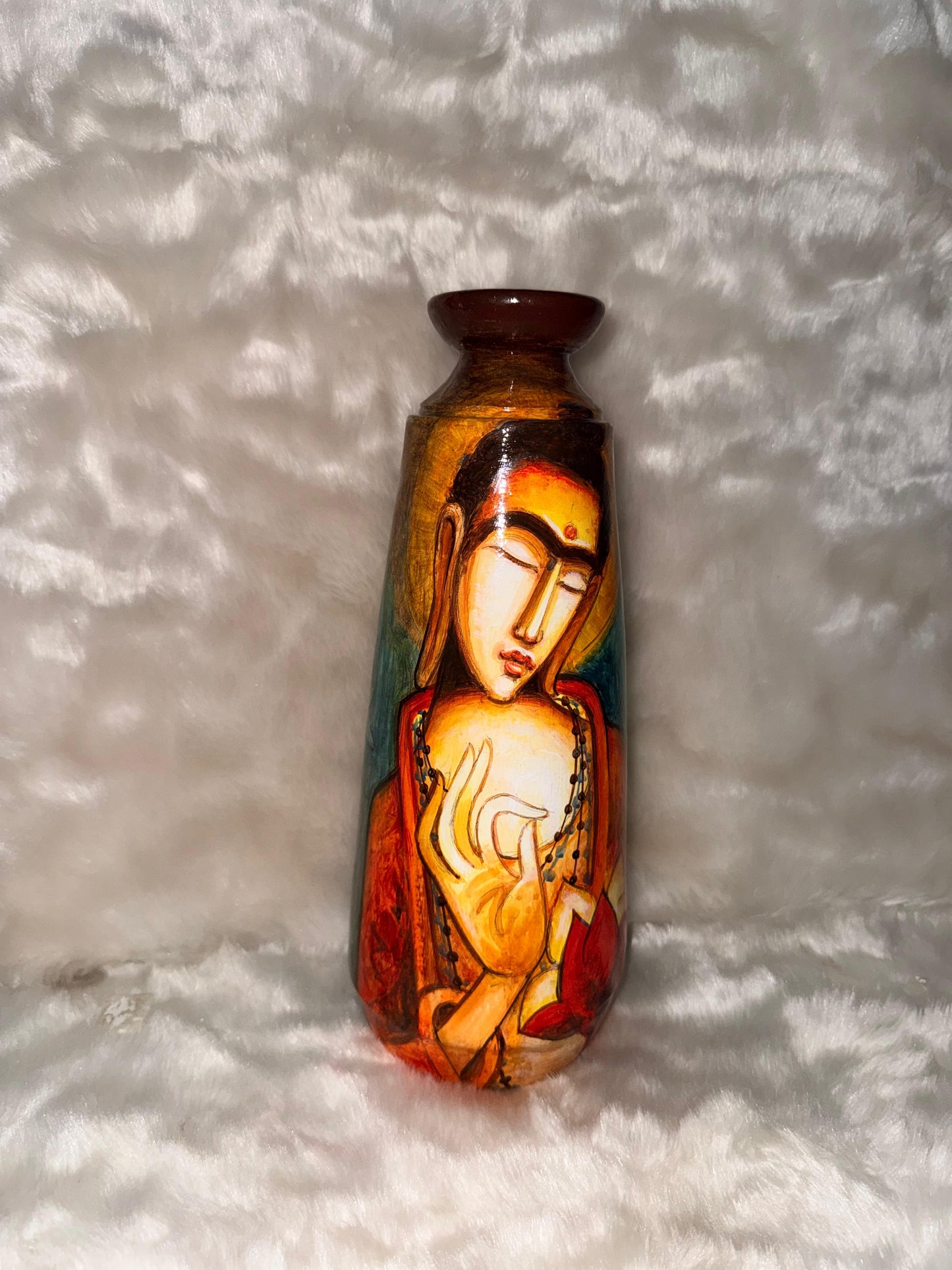 Spiritual Art Earthenware Pot