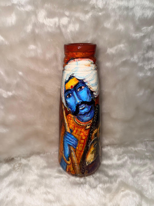 Hindu Mythology Terracotta Art Piece